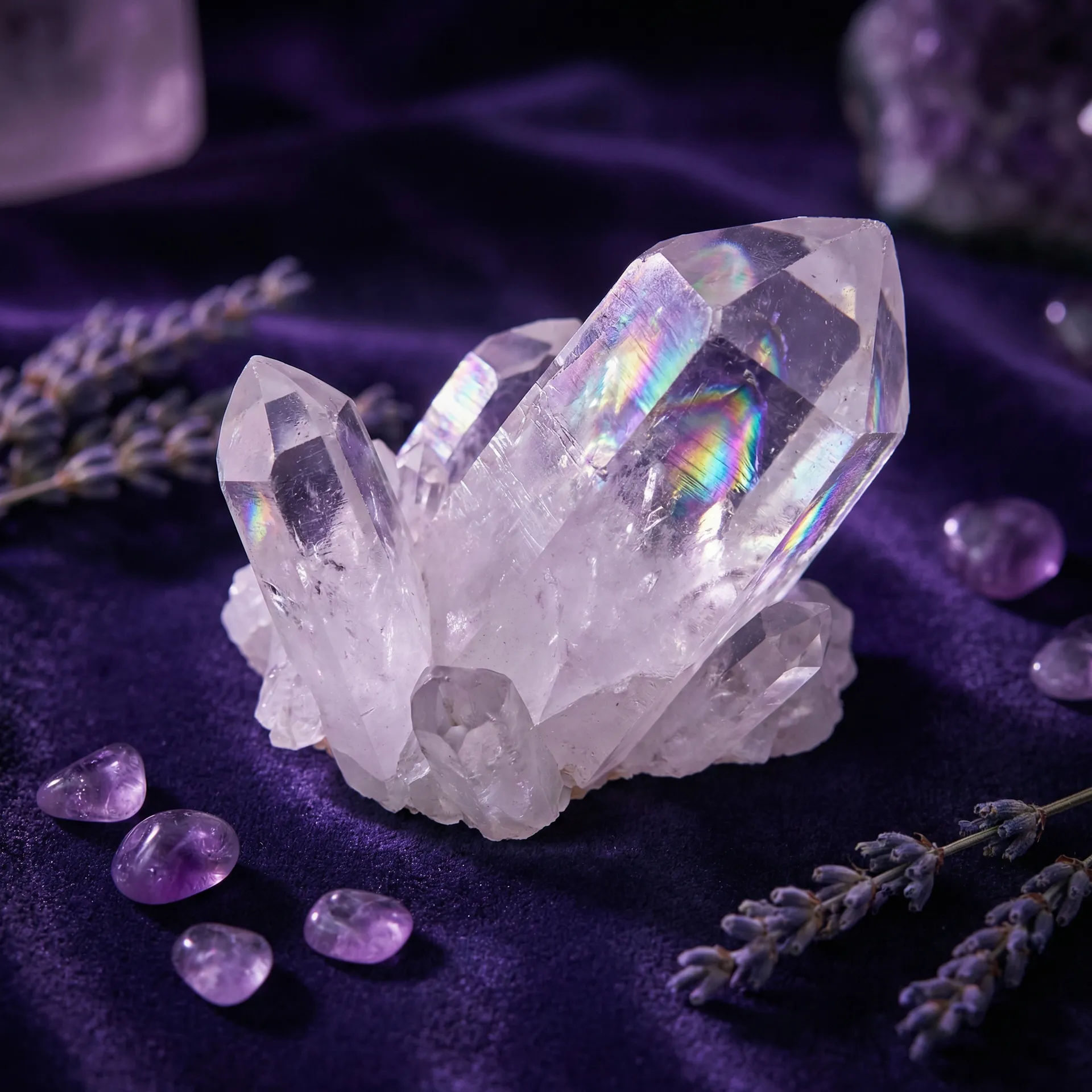 天然白水晶 - 老牛嫩草 | 神秘学好物